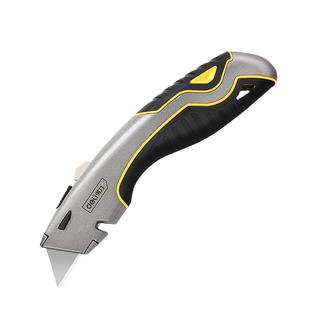 得力美工刀重型全钢加厚切割神器壁纸裁纸刀工业级电缆剥皮刀割刀