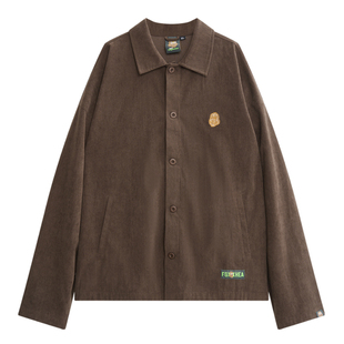 HEA x i.t fingercroxx联名国潮醒狮灯芯绒夹克外套男款情侣衬衫