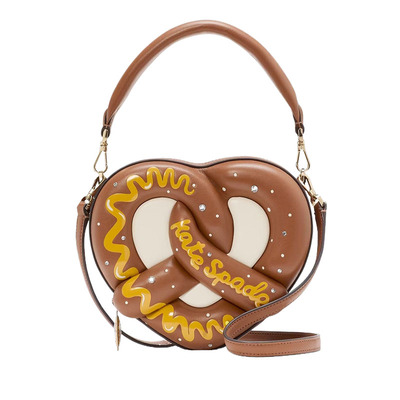 katespade扭结碱水结面包异型包