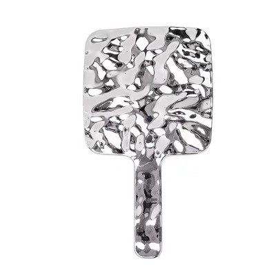 ins复古水波纹美容镜子