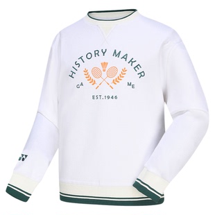 【男款L码】YONEX尤尼克斯yy羽毛球服上衣秋冬运动服外套休闲卫衣