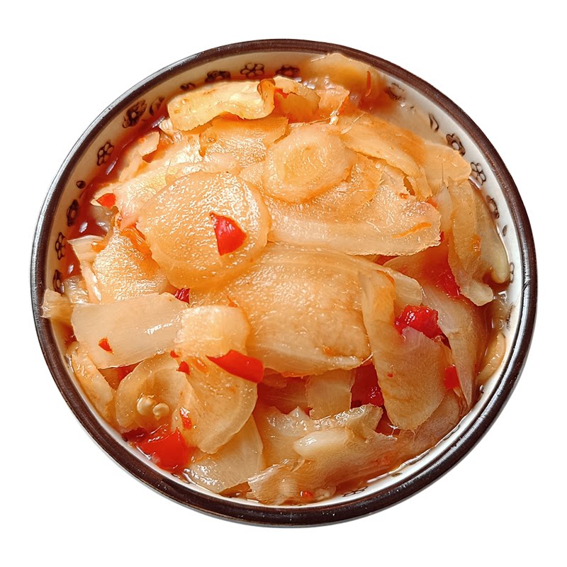 安徽泾县土特产剁椒生姜片农家传腌制/榨菜/泡菜