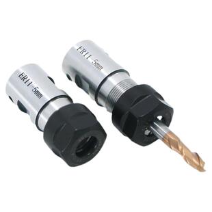 高精密 DIY雕刻机 马达 电机主轴延长杆 ER8刀杆 ER11 钻夹头刀套