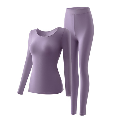 梵客隆女装秋冬保暖搭子玻尿酸美肤衣超薄长袖塑身内衣女士肌底衣