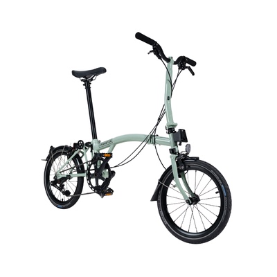 CRANSTON浅豆绿P4三折叠自行车