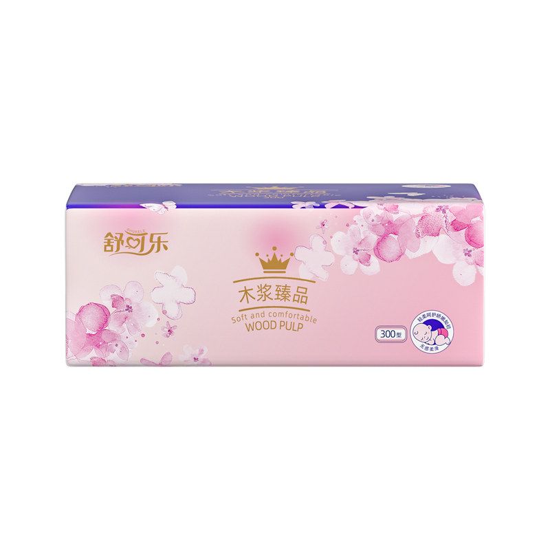 舒可乐50抽4层24包整箱