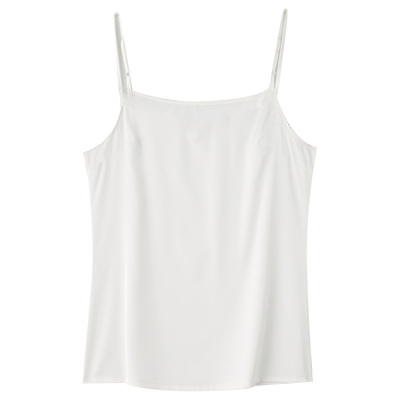 仿真丝西服西装内搭吊带背心女