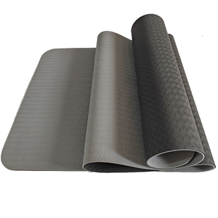 外贸瑕疵防滑TPE瑜伽垫无异味男女运动跳操静音健身地垫定制LOGO