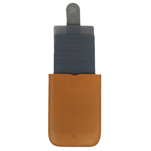 DAX层叠式抽拉卡包超薄渐变银行卡套简约便携钱包小巧随身名片夹