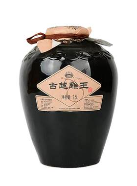 古越龙山黄酒官方旗舰店2.5L古越雕王酒糯米酒坛装整箱装