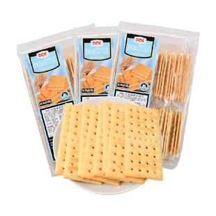 马来西亚进口DOE奶盐味苏打饼干食品484g*3袋脆香回味苏打饼