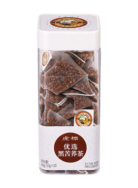 虎标黑苦荞茶200g优选高海拔四川大凉山黑苦荞10g*20袋独立三角包