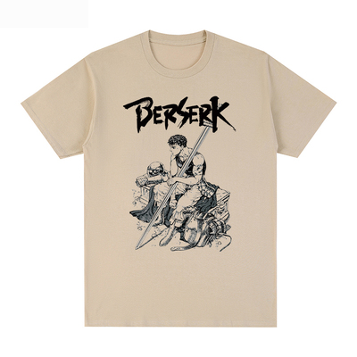 berserk短袖T恤剑风传奇漫画卡通