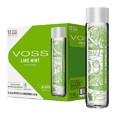 VOSS芙丝挪威青柠薄荷气泡水清爽