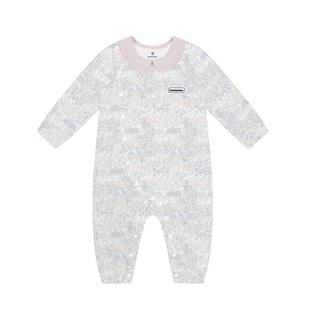 Domiamia宝宝短袖爬服新生儿衣服轻薄透气春夏季睡衣婴幼儿连体衣