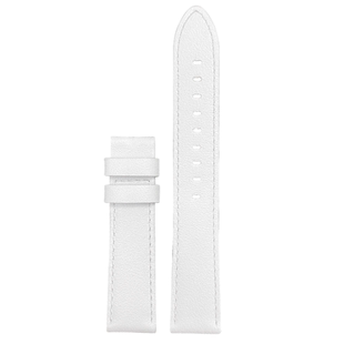 超软平纹白色真皮表带适配原装华为watchGT6手表gt5皮表带gt4牛皮表链gt3手表带男士表带蝴蝶扣配件女款