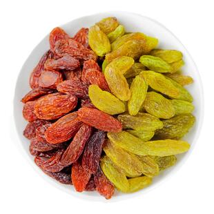 葡萄干新疆吐鲁番特级超大绿香妃王红香妃年货零食干果提子干