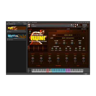 现代节奏鼓组音源Run!/DeepPool