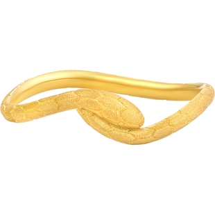 MONOLOGUE独白北纬三十度生肖蛇k金戒指素戒MK141送女新年礼物