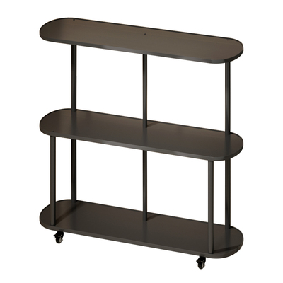 姿竹实木落地式花架多层组合