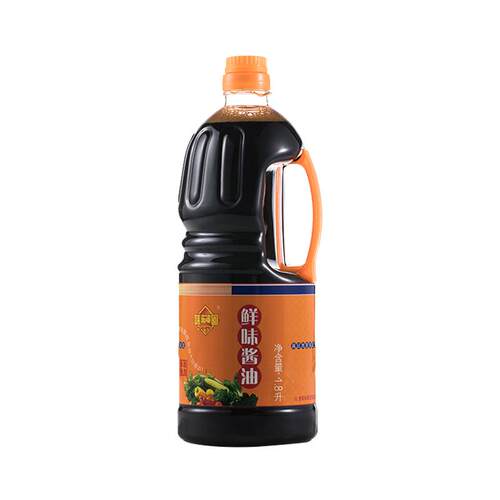 味莼园鲜味酱油桶装1.8L酿造家用炒菜蘸食调味贵州阳特产味道酱油