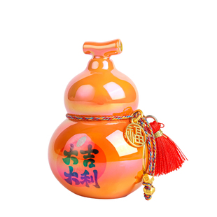 七色福运葫芦桌面摆件工位家居装饰品招财纳福吉祥乔迁新居小礼品