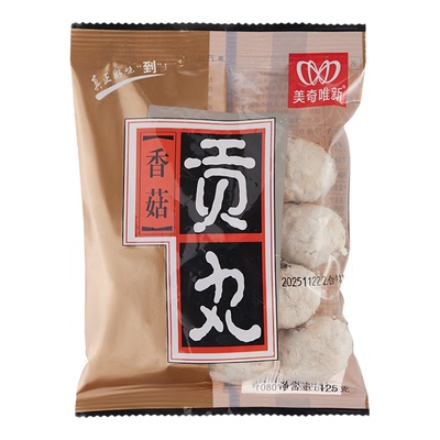 美奇唯新香菇贡丸火锅关东煮食材