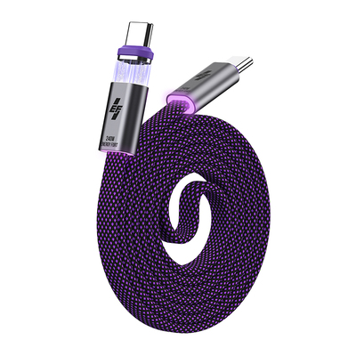 SIKAI双磁吸碰碰卷闪充线240w