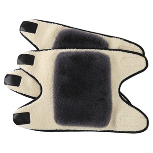 冬季毛绒护膝保暖老寒腿加厚男女士粘扣膝盖骑车老人关节防寒护套