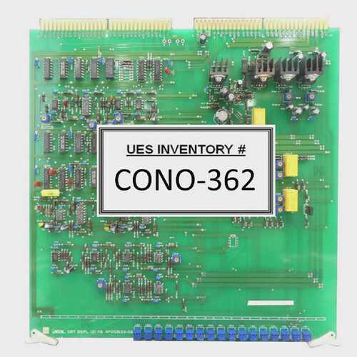 JEOL AP002133-02 PCB Card CRT DSPL(2) PB JSM-6300F SEM Worki