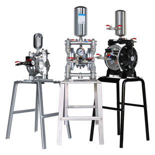 台湾气动隔膜泵水性油漆泵耐酸碱高压油泵双动传输泵不锈钢A10 20