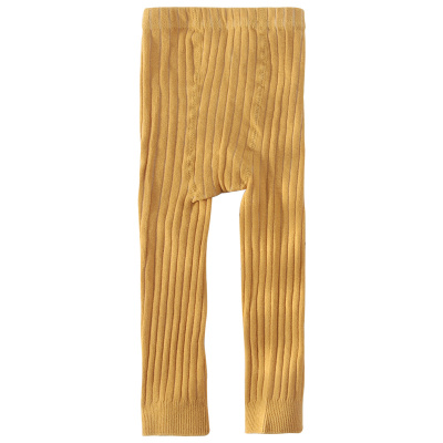 针织外穿裤袜九分不连脚婴儿大pp