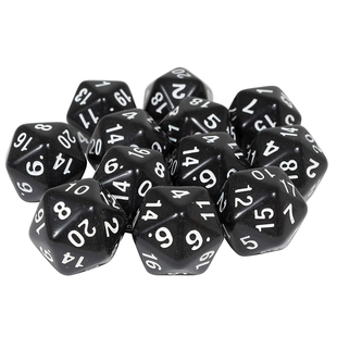 宝可梦ptcg伤害指示物20面骰子多面数字桌游龙与地下城生命计数器