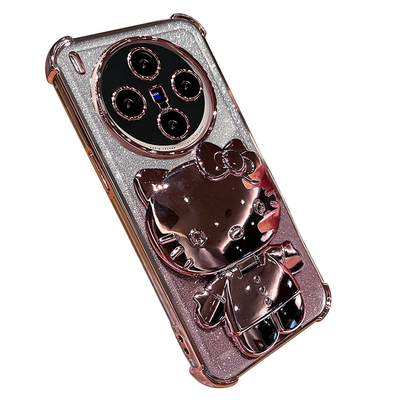 适用vivox300手机壳vivo透明x300pro保护硅胶套自带镜头膜全包防摔软壳vox可爱女款卡通vovix新款por支架镜子