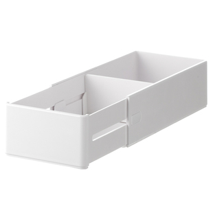 懒角落抽屉分隔收纳盒厨房筷子餐具勺可伸缩分格内置橱柜里整理盒