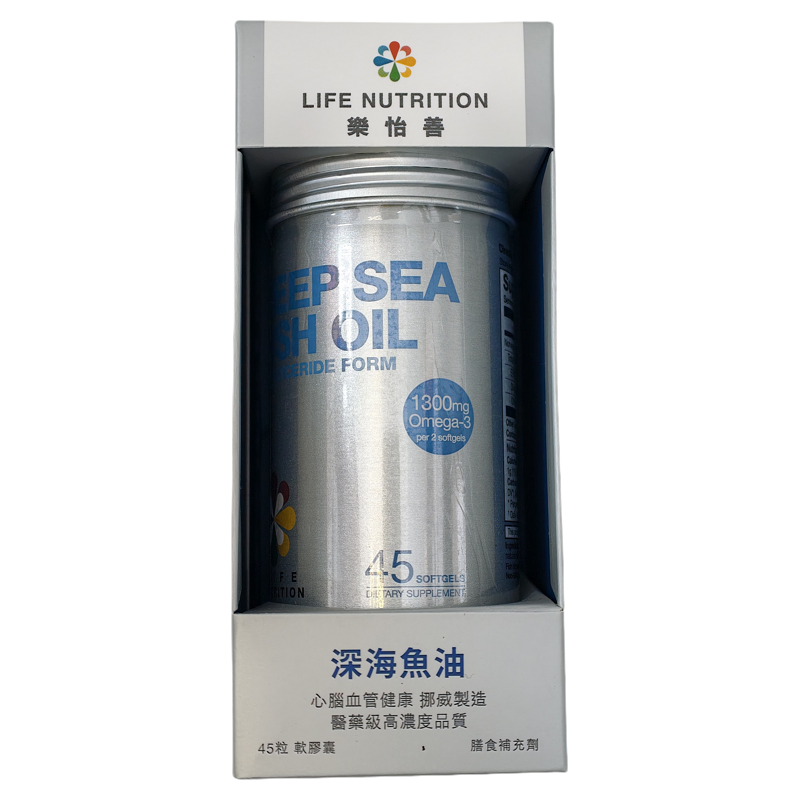 乐怡善Life深海鱼油欧米伽3