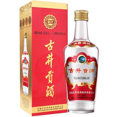 古井贡酒浓香型粮食酒白酒500ml