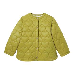 Jacadi亚卡迪法国女童仿羊羔绒内里外套百搭保暖开衫上衣2039831