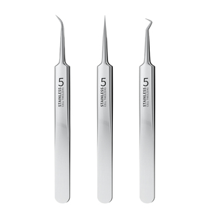 细胞夹去黑头超细镊子专业美容院专用高精密暗疮针粉刺夹清理套装