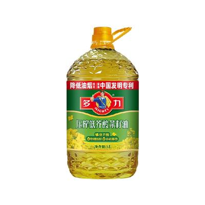 多力低芥酸桶装食用油5L