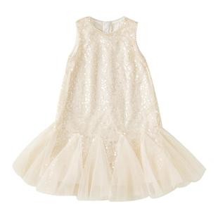 女童连衣裙儿童绝美公主裙裙子女孩洋气白色纱裙夏季童装生日礼服