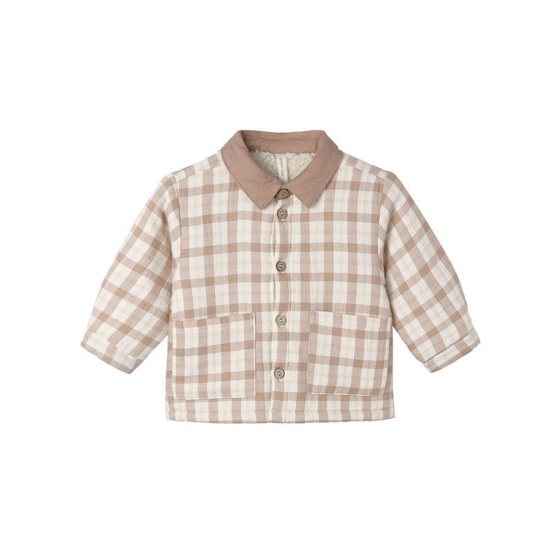 学院风女童春秋薄款翻领棉服