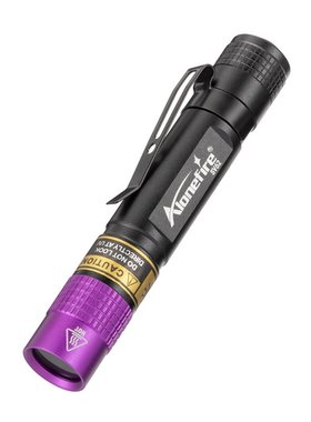 装7号电池365紫光鉴定手电筒