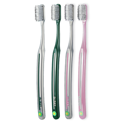 雷治中硬毛男士专用护龈牙刷