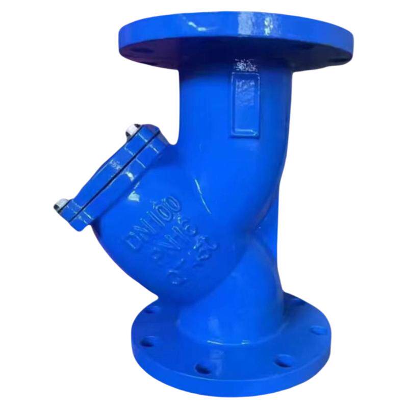 法兰Y型过滤器球墨铸铁法兰过滤器GL41H-16污水管道过滤器DN80100