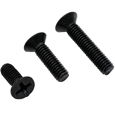 304黑色KM十字沉头GB819精密螺丝