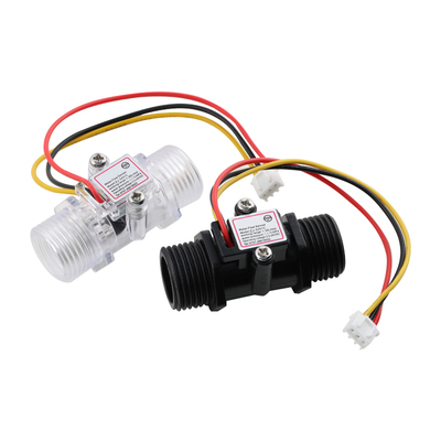 透明黑色涡轮水流量传感器