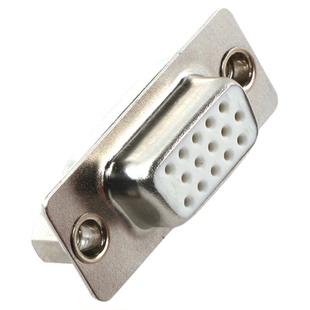 焊线式DB9/15/25/37/44/50//HDB15/26公头母头后铆螺母实心镀金针