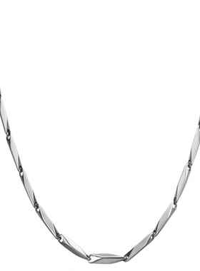 【王一博同款】古巴男士项链女款瓜子链潮流素链配饰饰品生日礼物