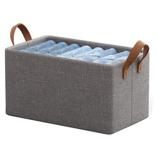 衣服收纳盒家用裤子衣物整理盒筐抽屉式可折叠衣柜分层储物箱神器